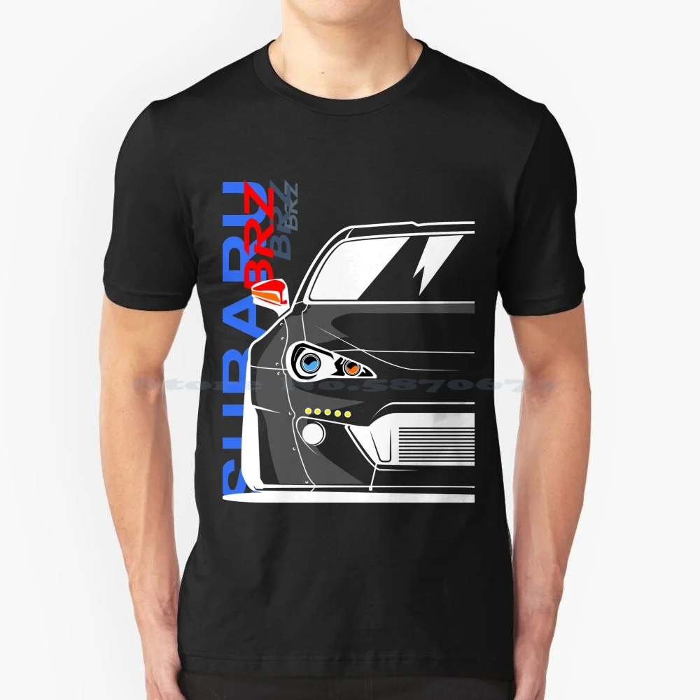 Brz T Shirt 100% Cotone Tee Brz Racing Wrx Wrc Sti Jdm Legends Jdm Classics Jdm Lovers Jdm Enttient Jdm Racing Jdm Engine