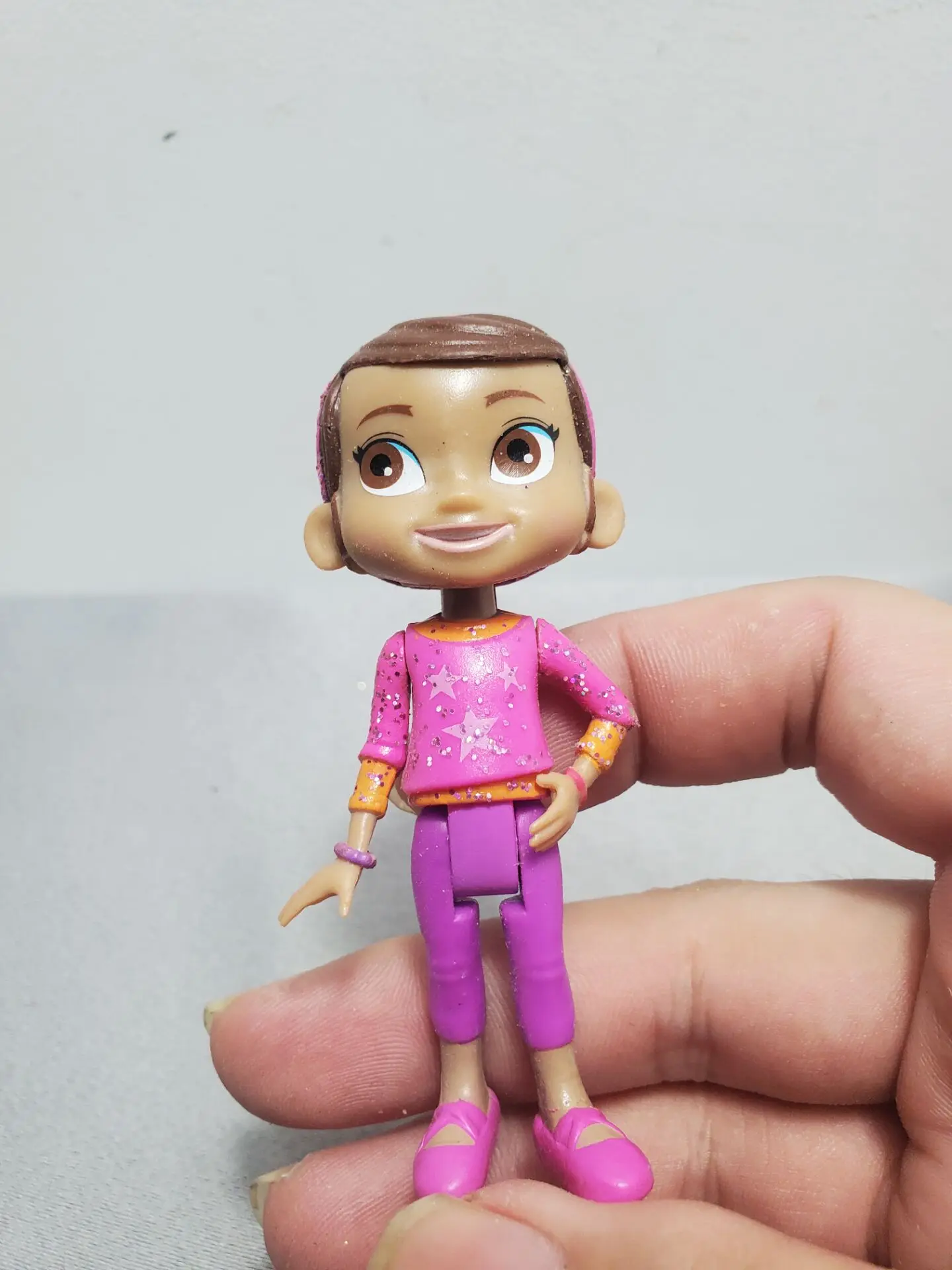 8Cm Vametrina Vee Mini Action Figure Toy Doll Plastica Pvc Vampirina Girl Model Collection Prop Regalo Per Bambini