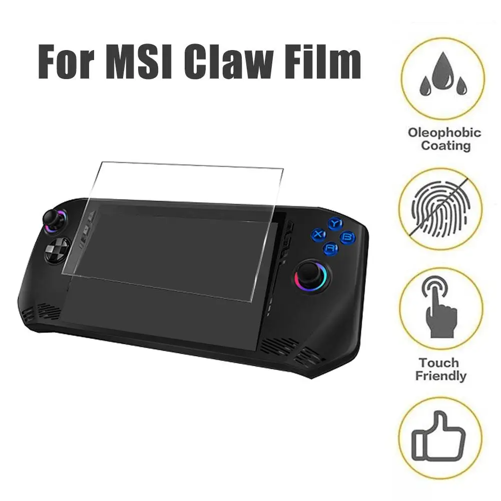 Pellicola Protettiva Per La Prevenzione Dei Graffi Adatta Per Console Di Gioco Msi Claw Con Pellicola Temperata Msi Palmare Ad Alta Definizione P9C7