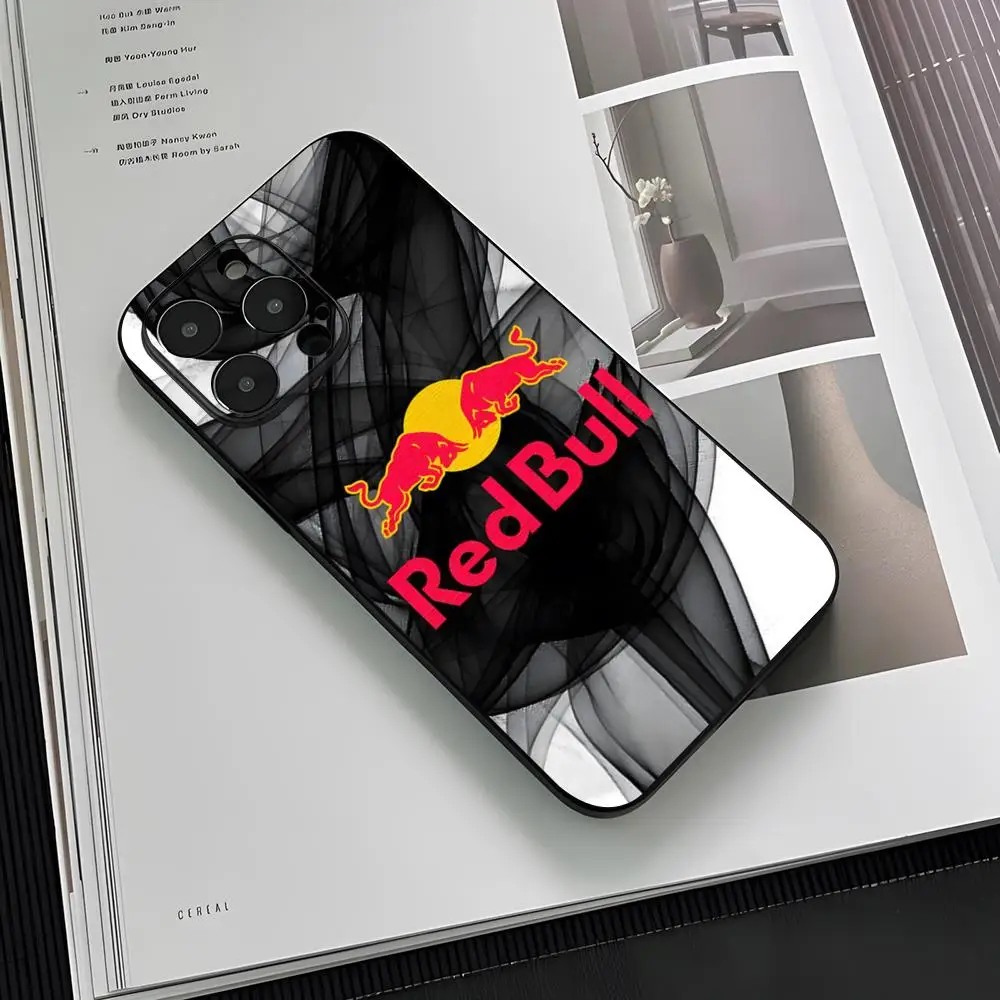 Custodia Per Telefono Per Drink Iphone 15 12 14 Se 2020 2022 Pro Max 11 13 R-Red Xr B-Bull Energy X Xs Mini Plus Cover Funda Shell