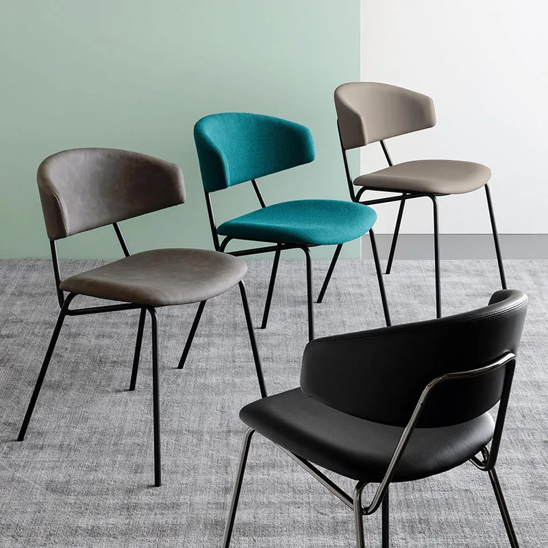 Sedie Da Pranzo Leggere Nordiche Imbottite Salotto Minimalista Comode Sedie Da Pranzo Ristorante Chaise Pliante Mobili Per La Casa