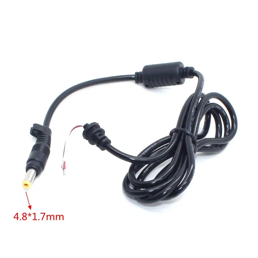 4.8*1.7Mm 4.8X1.7Mm Dc Power Charger Spina Cavo Connettore Per Hp 510 530 550 620 625 Compaq Presario C300 C500 Laptop