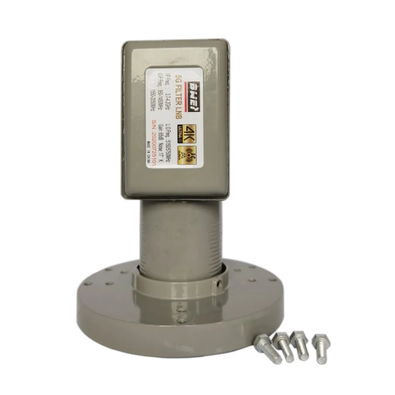 Alto Guadagno 5150 O 5750Mhz Banda C Quad Quattro 4 Uscite Uscita Lnb Per Tv Satellitare Antenna Satellitare Digitale Ricerca Satellitare Singal