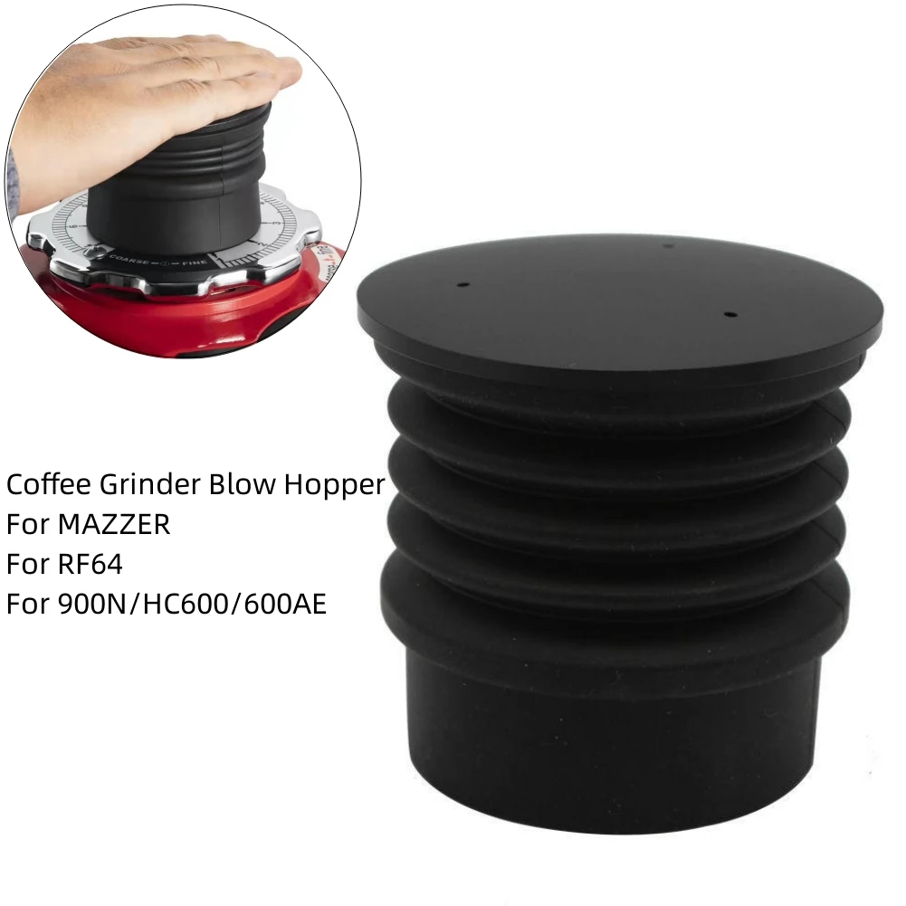 1Pc Coffee Grinder Small Bean Bin Blow Hopper Per Mazzer Rf64 900N Hc600 600Ae Silicone 80 X83X7 0Mm Coffeeware Coffee Shops