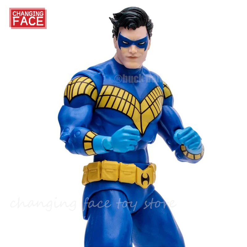 Originale Dc Multiverse Nightwing Knightghtfall Mcfarlane Toys Anime Action Nightwing Figure Nightwing Mcfarlane Statue Gifts Toy