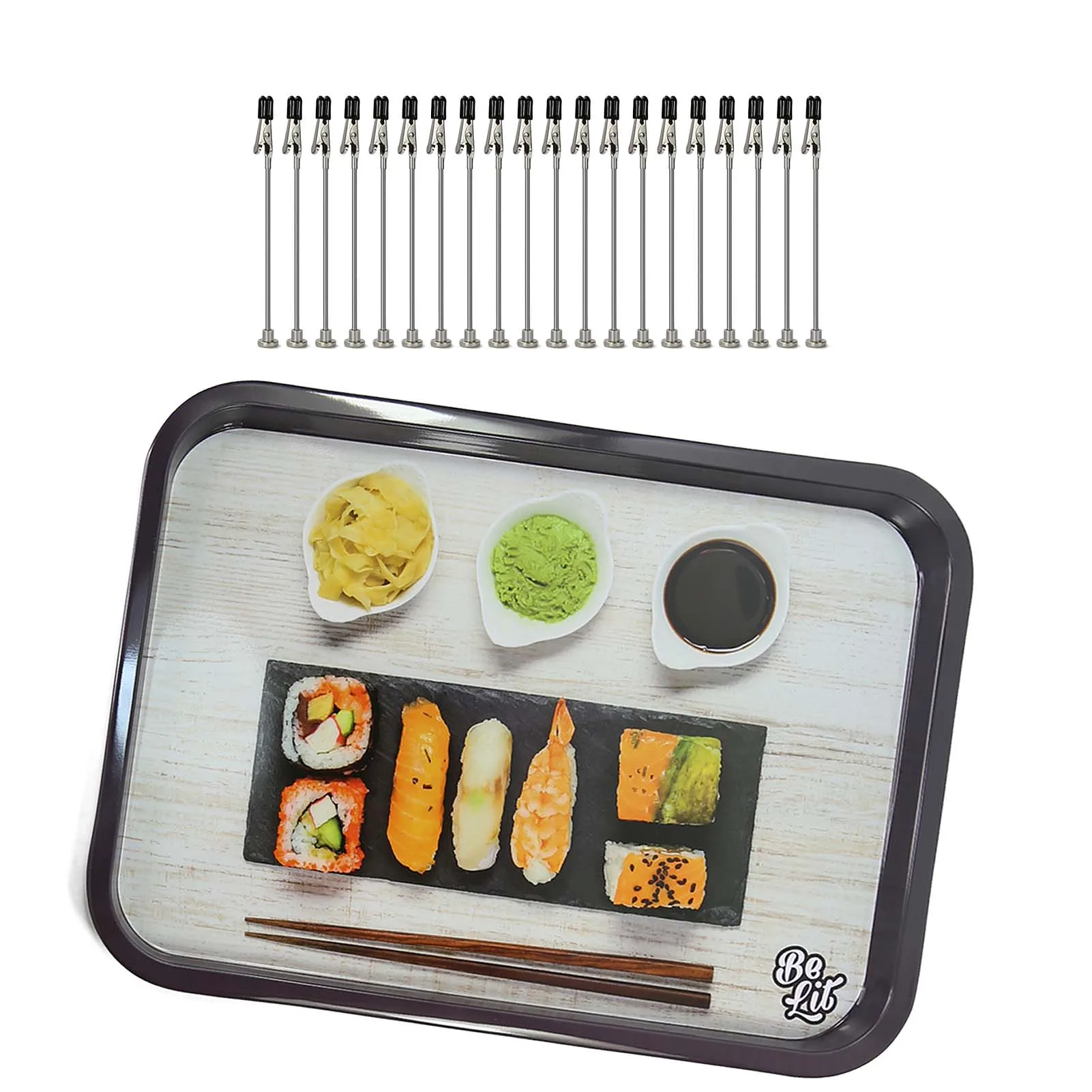 Evemodel Model Painting Set 20 Pezzi Clip Metalliche Base Magnetica Con Coperture In Gomma Su Piastra Di Ferro Gjjc15