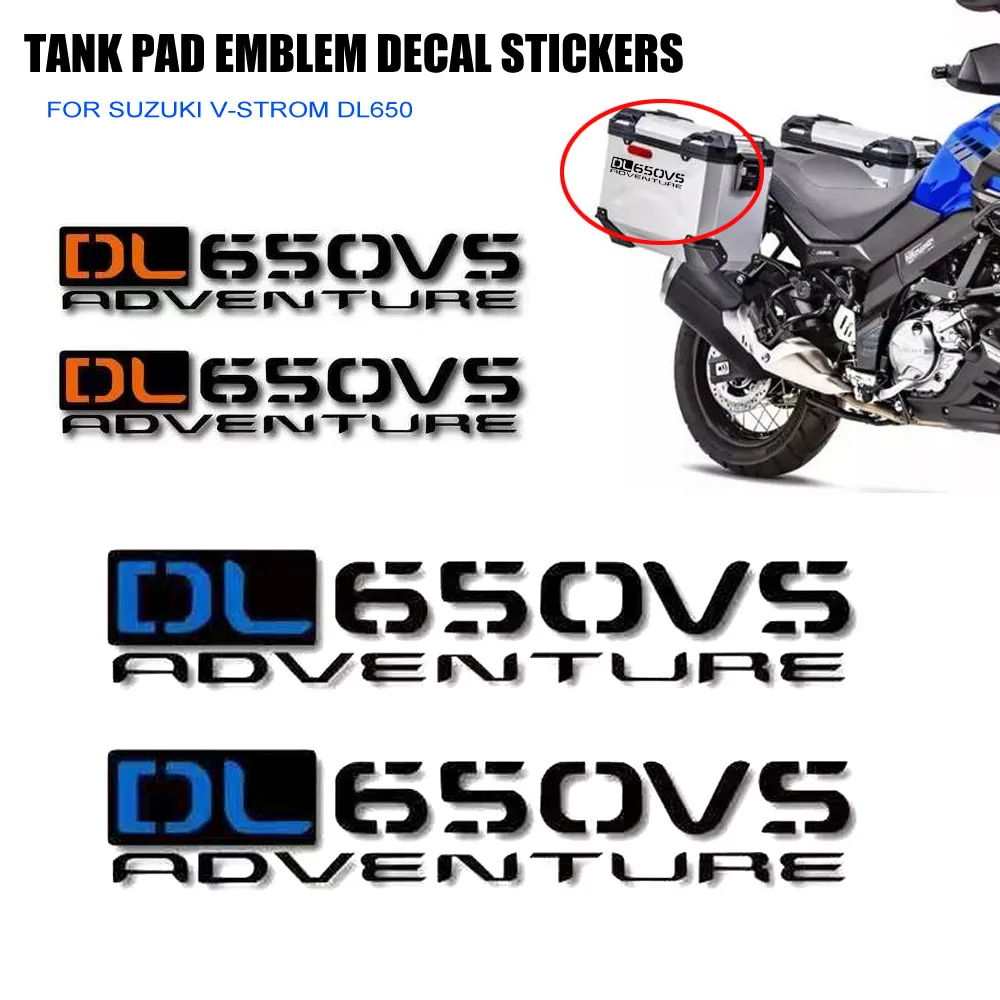 Motorcycle Reflective Fuel Wheels Fairing Portable Luggage Helmet Stickers Sign Decoration Decals For Suzuki Dl 650 Vstrom Dl650