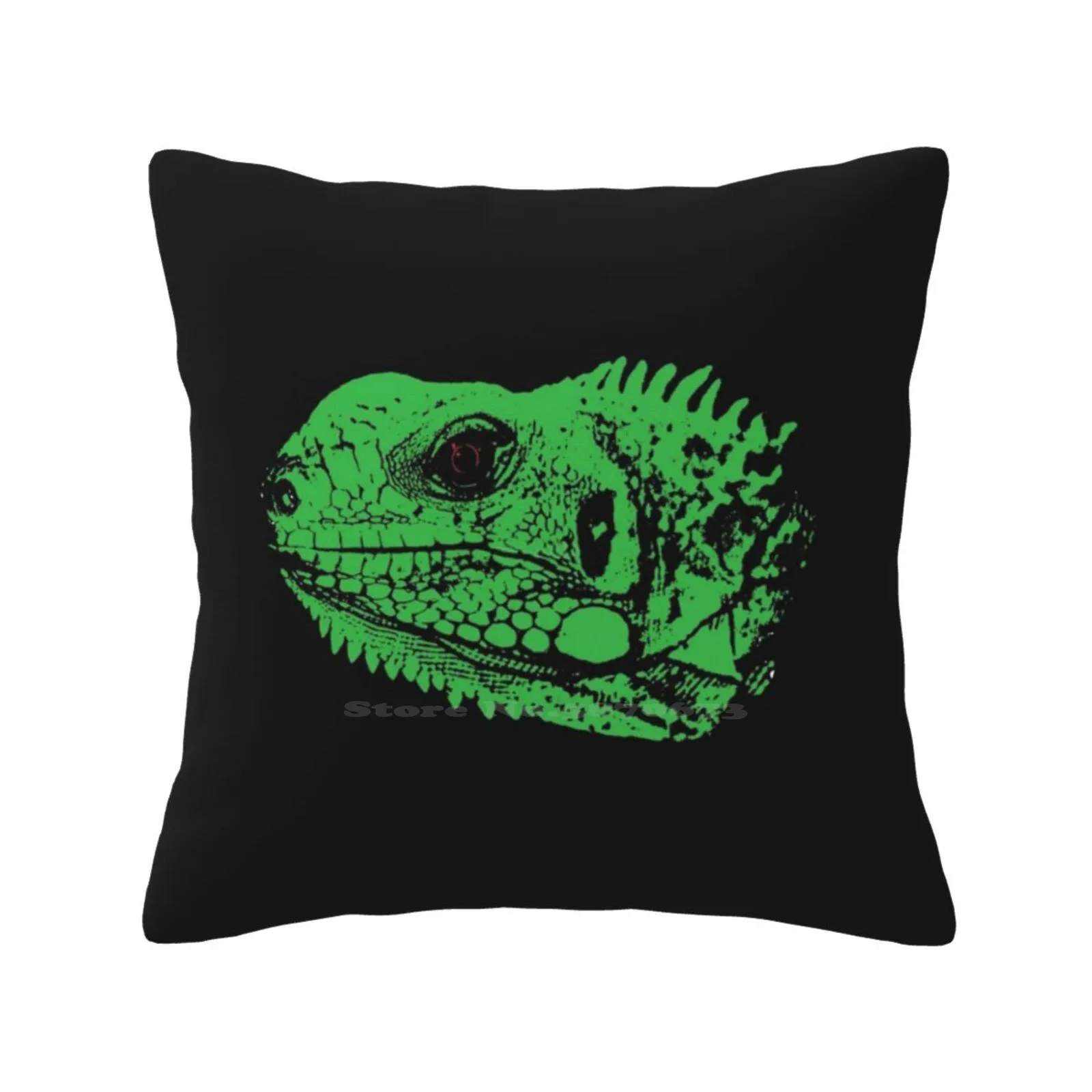 Iguana Morbida E Confortevole Federa Verde Iguana Rettili Foresta Pluviale Rica Iguana Iguana Lucertole