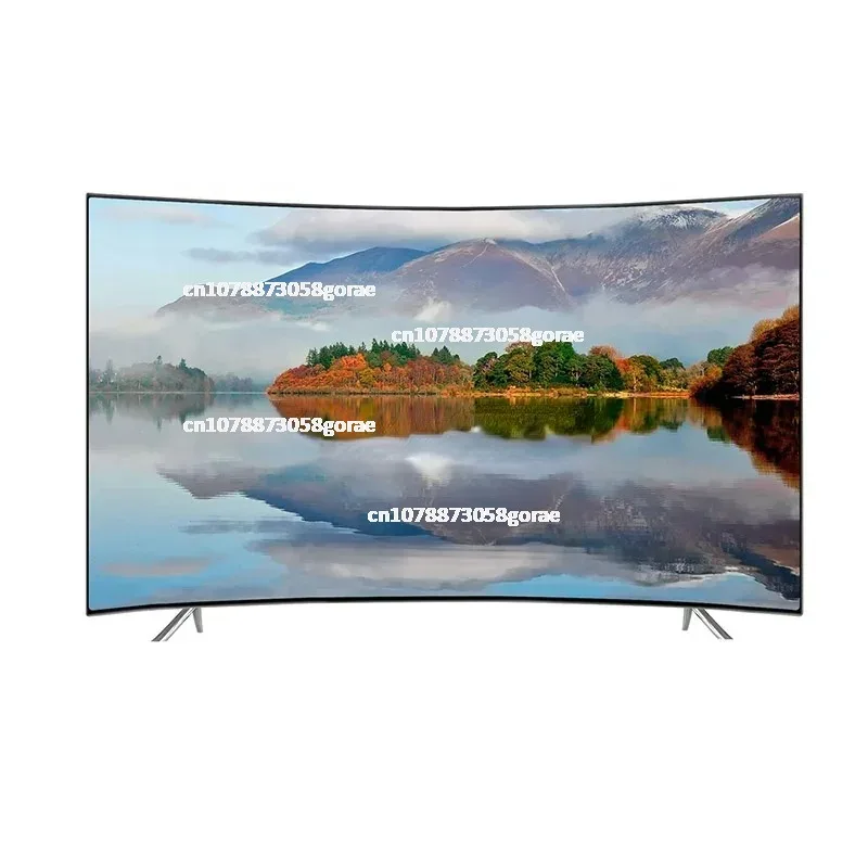 Nuovo 55 Pollici Curvo Smart Led Tv 4K Ultra Alta Definizione Led Tv Wifi Usb Video Fashion Design 55 Pollici Smart Tv 4K Hd