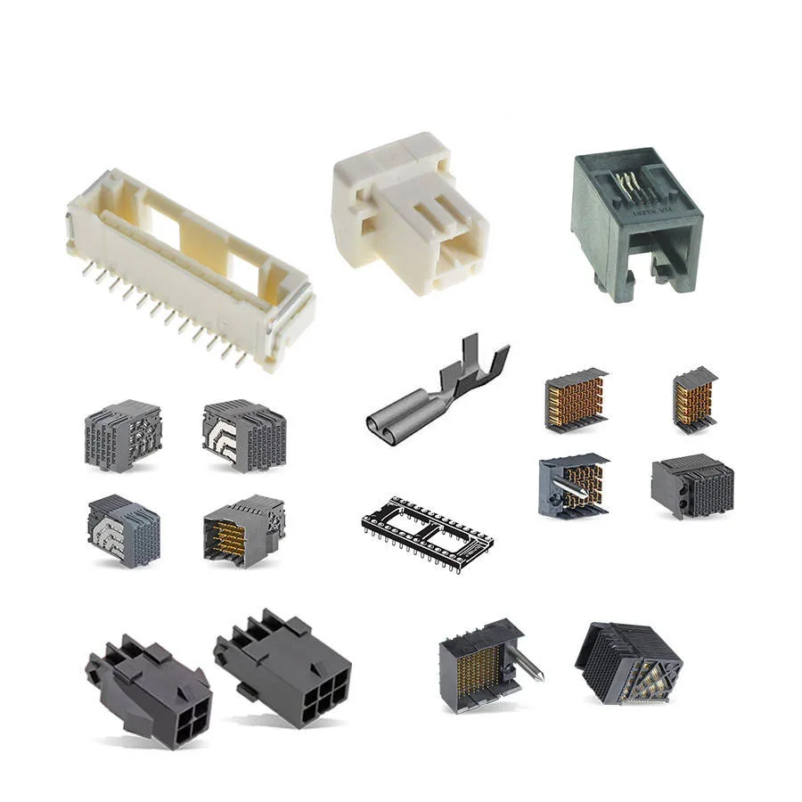 10 Pz/Lotto 520963-2 Terminali 18-14 Awg .250 Pod