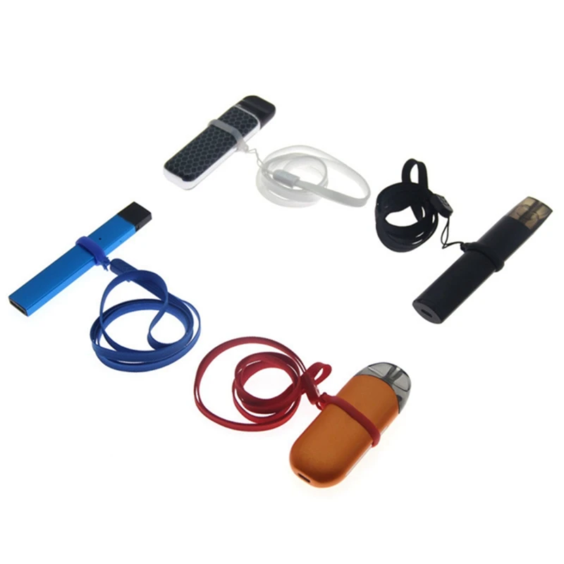 Sigaretta Elettronica Cordino Pod Vape Anello In Silicone Collana Cordino Portatile Per Pod Vape Pen Mini Kit Per Yelx Vape Kit