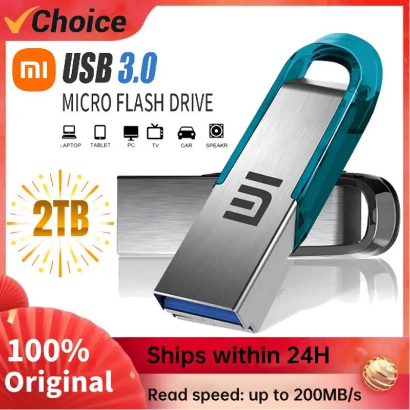 Xiaomi Usb 3.0 Flash Drive 2Tb 1Tb Pendrive 512Gb 256Gb 128Gb Usb3. 0 Memory Stick Pen Drive Flash Usb Disk Miglior Regalo