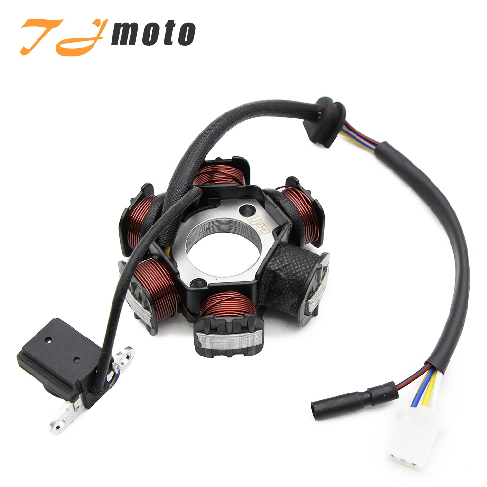 Per Kawasaki 21003-1268 An110 Kazer 2000 2001-2002 Kaze-R 115 2000 2001 2002-2004 Kaze-R 115 1999 Bobina Statore Magneto Moto