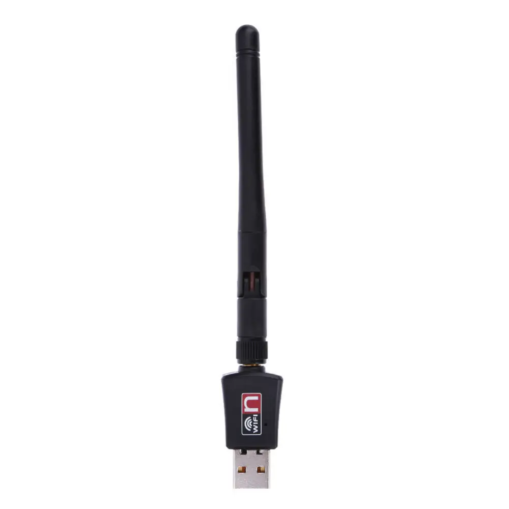 150Mbps 2Db Wifi Dongle Ricevitore Wi-Fi Scheda Di Rete Wireless 802.11B/N/G Con Antenna Mini Usb Wireless Lan Usb 2.0 Adattatore Wifi