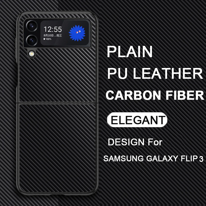 Per Samsung Galaxy Z Flip 3 Custodia In Pelle Tinta Unita Cover Samsung Galaxy Z Flip 4 Camera Protect Samsung Galaxy Z Flip 5 Flip5