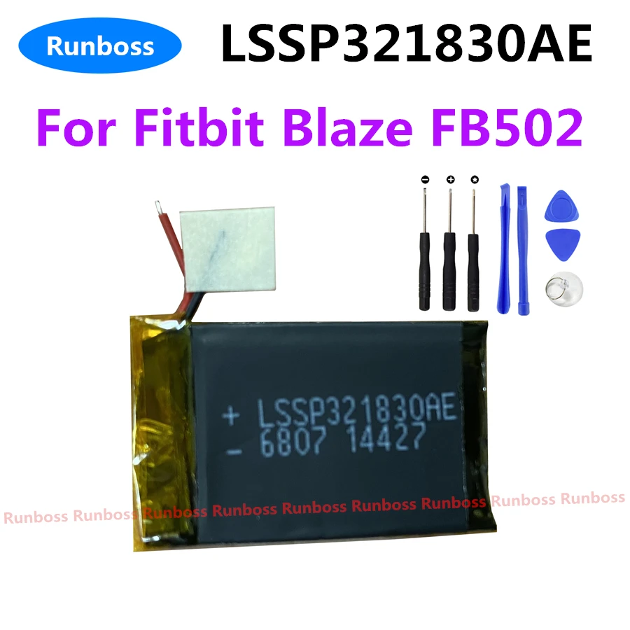 Batteria Di Ricambio Originale Muslimah 167Mah Per Fitbit Blaze Fb502 Lssp321830 Fitbit Ionic Smart Sports Watch Batteria