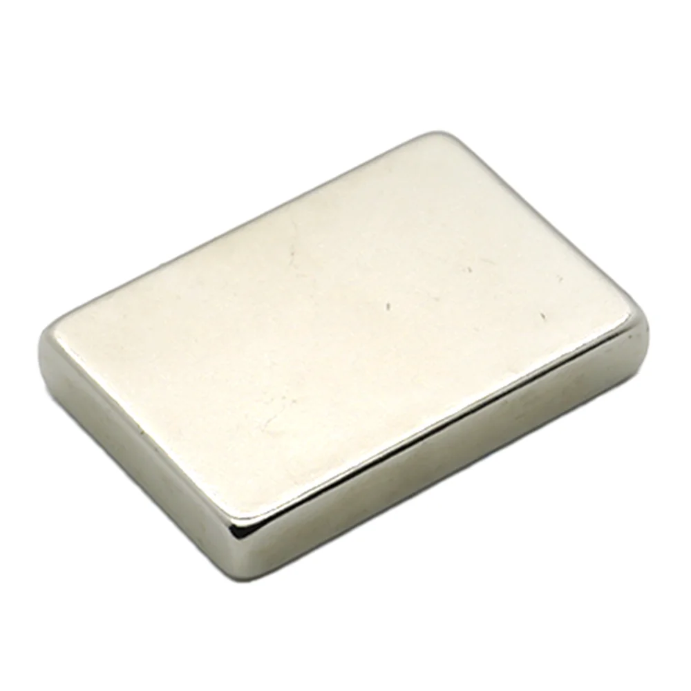 Jlcmc-Magneti Al Neodimio, 50 Pezzi, Rettangolo, Nichelato, Larghezza 5Mm Altezza 2-5Mm, Spessore 1-5Mm, Max. Tem.80 ℃ E-Actd-W5
