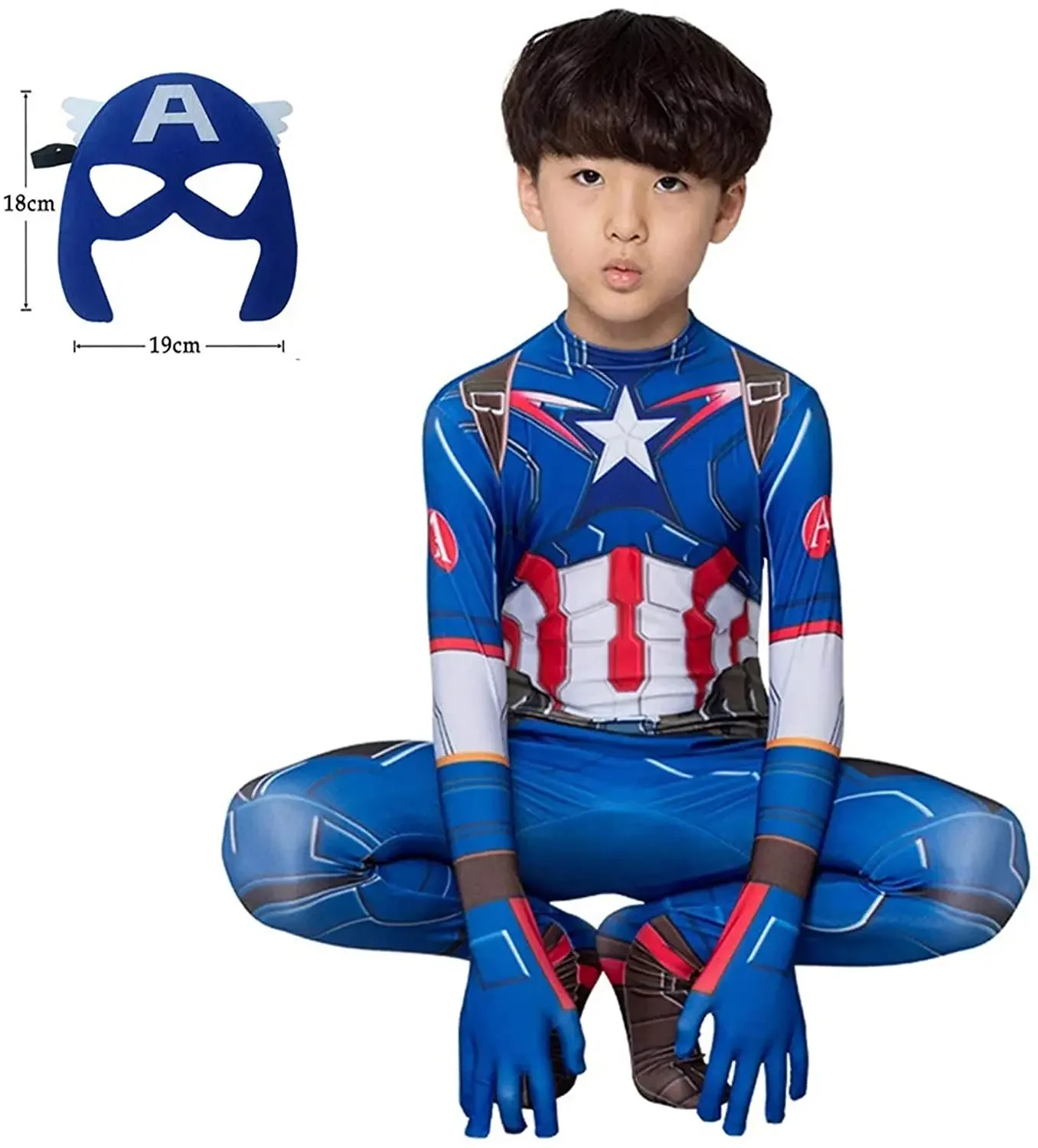 Hot Toys Captain America Wolverine Kids Body Costumi Da Supereroe Spandex Halloween Gift Costumi Cosplay