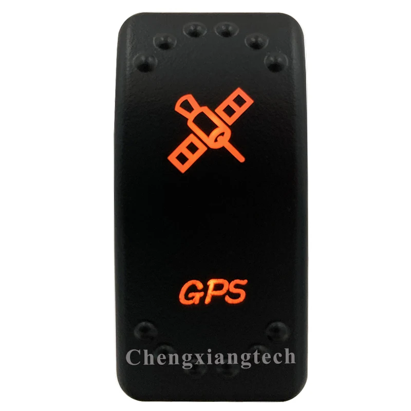 Luce Led Arancione-Interruttore A Bilanciere-Laser Alimentato-Gps-Per Auto Carling Arb Tipo Narva 4X4-Impermeabile Ip68