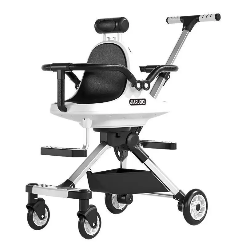 Twin Baby Roller Double Can Sit Back And Forth Con Portatile Pieghevole Baby Baby Baby Second Child Trolley