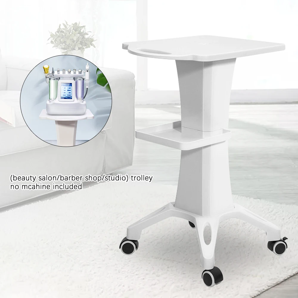 Salon Spa Trolley Stand Beauty Instrument Cart Storage Shelf Rolling Cart Tattoo Equipment
