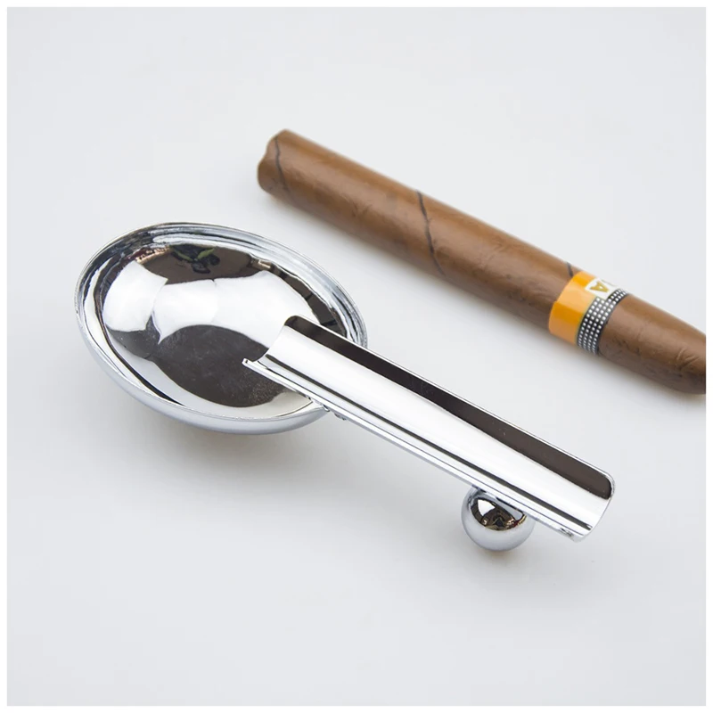 Fumatori Tavolo Da Ufficio Posacenere Tenere Sigaro Sigaro Posacenere In Acciaio Inox Moderno Business Elegante