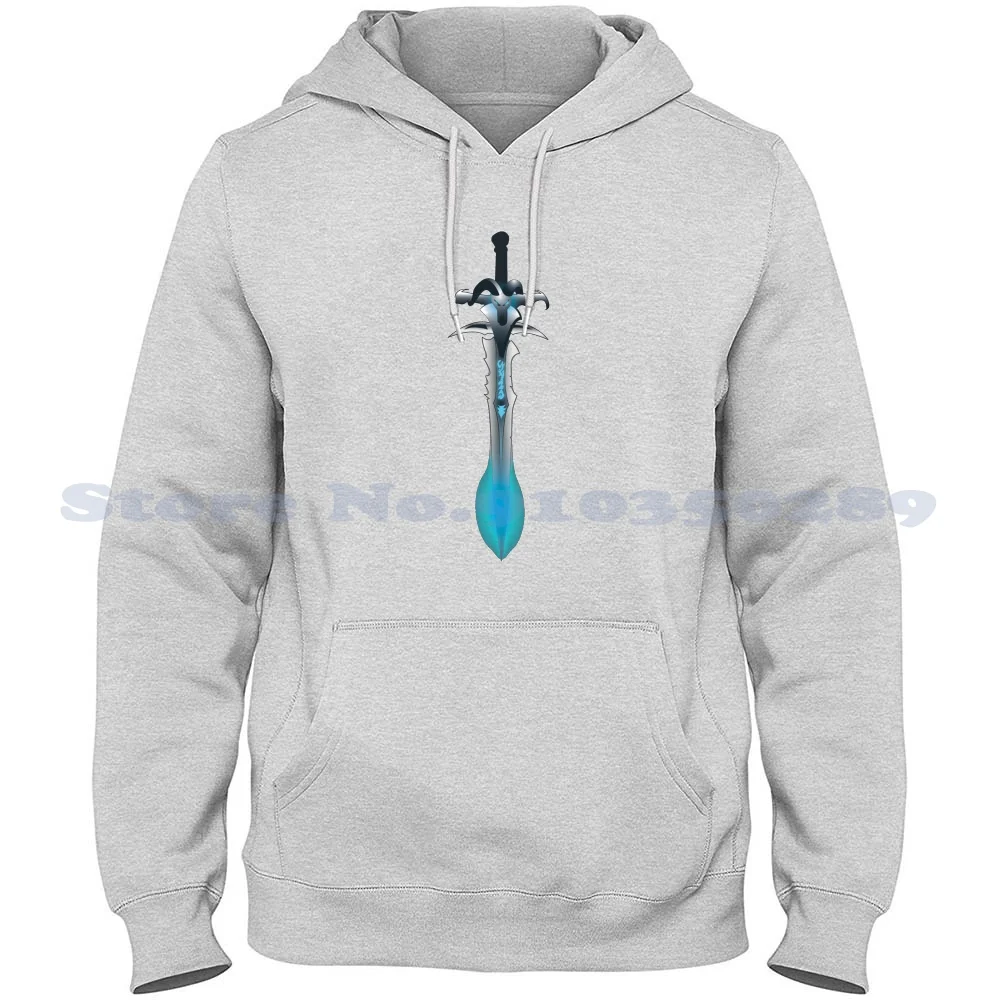Felpe Con Cappuccio Frostmourne Felpa Per Uomo Donna Frostmourne Deuillegivre Wow Arthas Lich King Sword