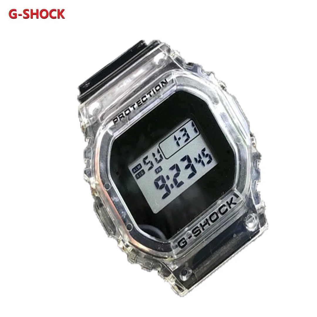 G-Shock Gm-5600 Series Limited Edition See Thru Glacier Series Orologio Sportivo Trasparente In Metallo Quadrato 200M Orologio Da Uomo Impermeabile