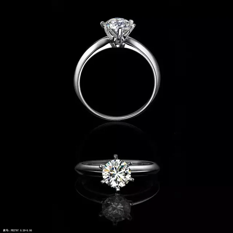 Anelli Di Diamanti Coltivati In Laboratorio Igi Da 0,5 Ct Anello Di Diamanti Coltivato In Laboratorio Rapporto Igi Da 0,5 Ct