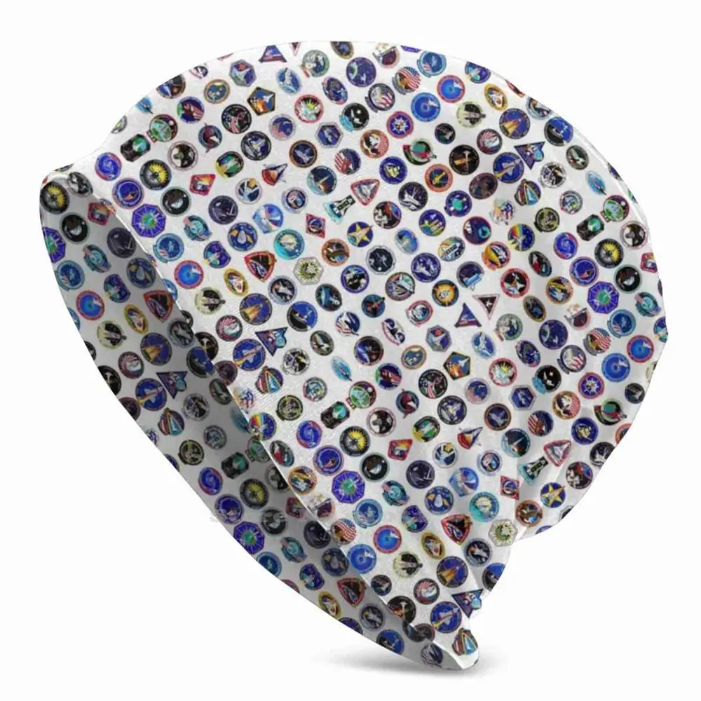 Al Shuttle Patchs Skullies E Berretti Unisex Cappuccio Antivento Con Copertura Space Shuttle Space Spaceman Spacewomen Launch Space Shuttle
