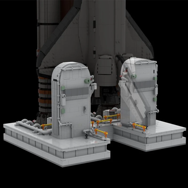 1:70 Scala Espositore Space Shuttle Discovery 10283 Mlp Space Rocket Holder Moc Building Blocks Mattoni Giocattolo Natale