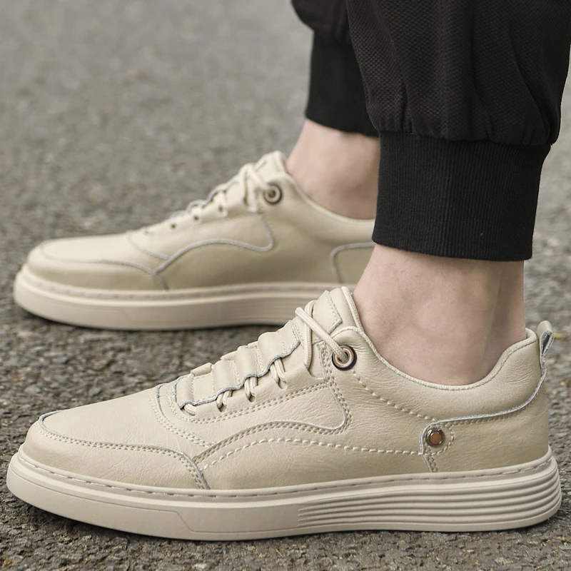 Scarpe Da Tavola Stringate Da Guida Classiche Morbide Di Moda Comode All'Aperto Di Alta Qualità Nuove Scarpe Casual In Pelle Di Vacchetta Da Uomo Fatt