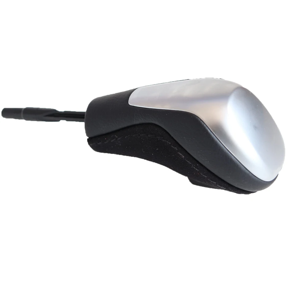 Black Suede Silver Car Truck Styling Automatic At Pomello Del Cambio Stick Per Bmw E46 E60 E39 E83 E53 E61 3 5 7 Z4 Z3 E53 E60 X5