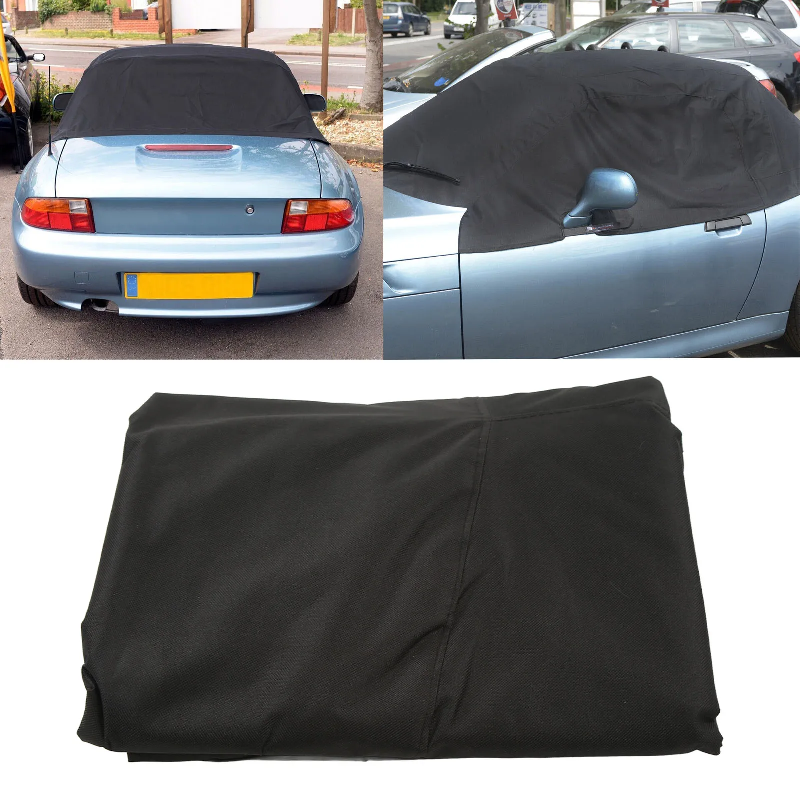 Misura Per Bmw Z3 Soft Top Roof Copertura Protettiva Impermeabile Pu Rivestito In Poliestere Tessuto Resistente Antipolvere Anti Uv Parasole