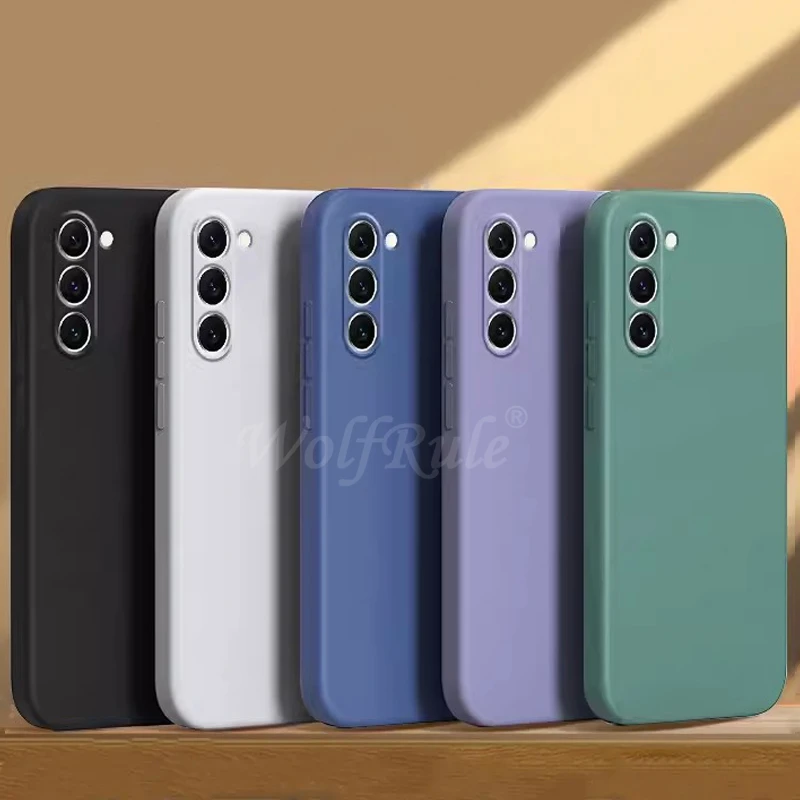Per Samsung S24 Custodia Cover Samsung Galaxy S24 Ultra S23 Plus Fe Capas Cover Morbida Antiurto In Tpu Originale Samsung S24 Plus Fundas