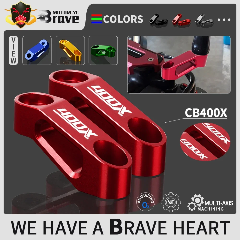 Per Honda Cb400X Cb500X Cb 400X Cb 500X Cb 400X 500X Accessori Per Moto Mirror Riser Extender Distanziatori Adattatore Di Estensione