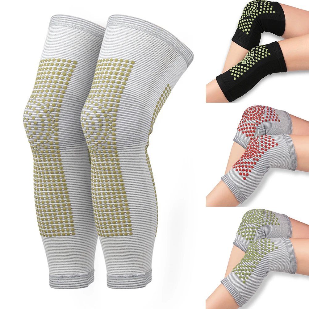 Moxa Knee Protection Compression Knee Brace Non Slip Outdoor Sports Leg Support For Gym Training Golf Yoga Cycling Knee Sleeve