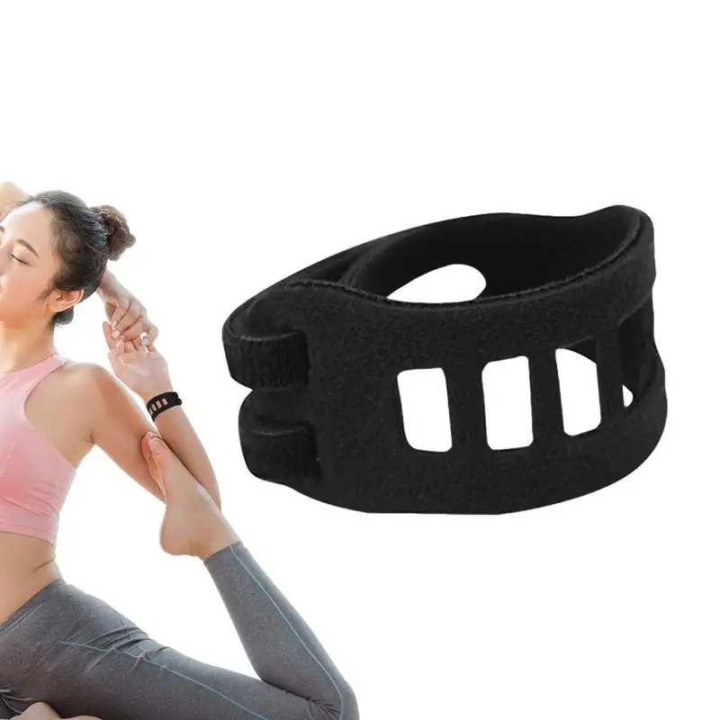 1 Pz Brace Tear Wrist Brace Wraps Comodo Widget Da Polso Regolabile E Morbido Per Badminton Yoga Ping Pong Dimensioni Regolabili