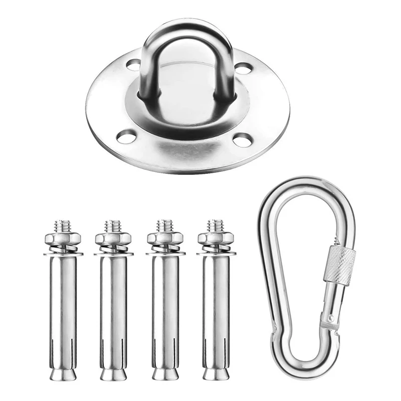 Nuovo-Gancio Per Soffitto A Sospensione In Acciaio Inossidabile Per Appendere Yoga Swing Hammock Boxing Punch Bag Gym Wall Ring Hook