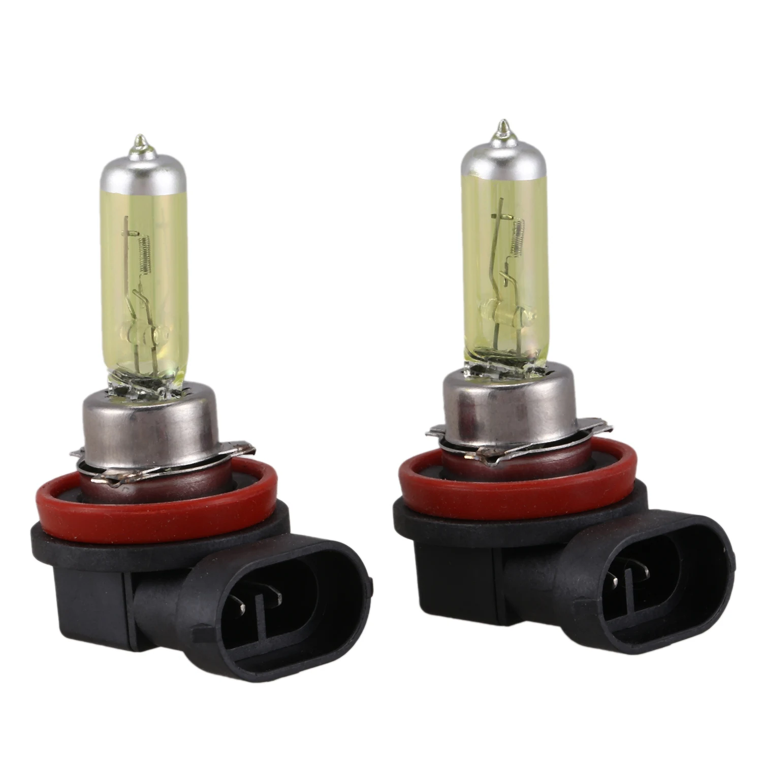 2 Pcs Dc 12V 55W H11 3000K Super Yellow Car Fendinebbia Lampadina
