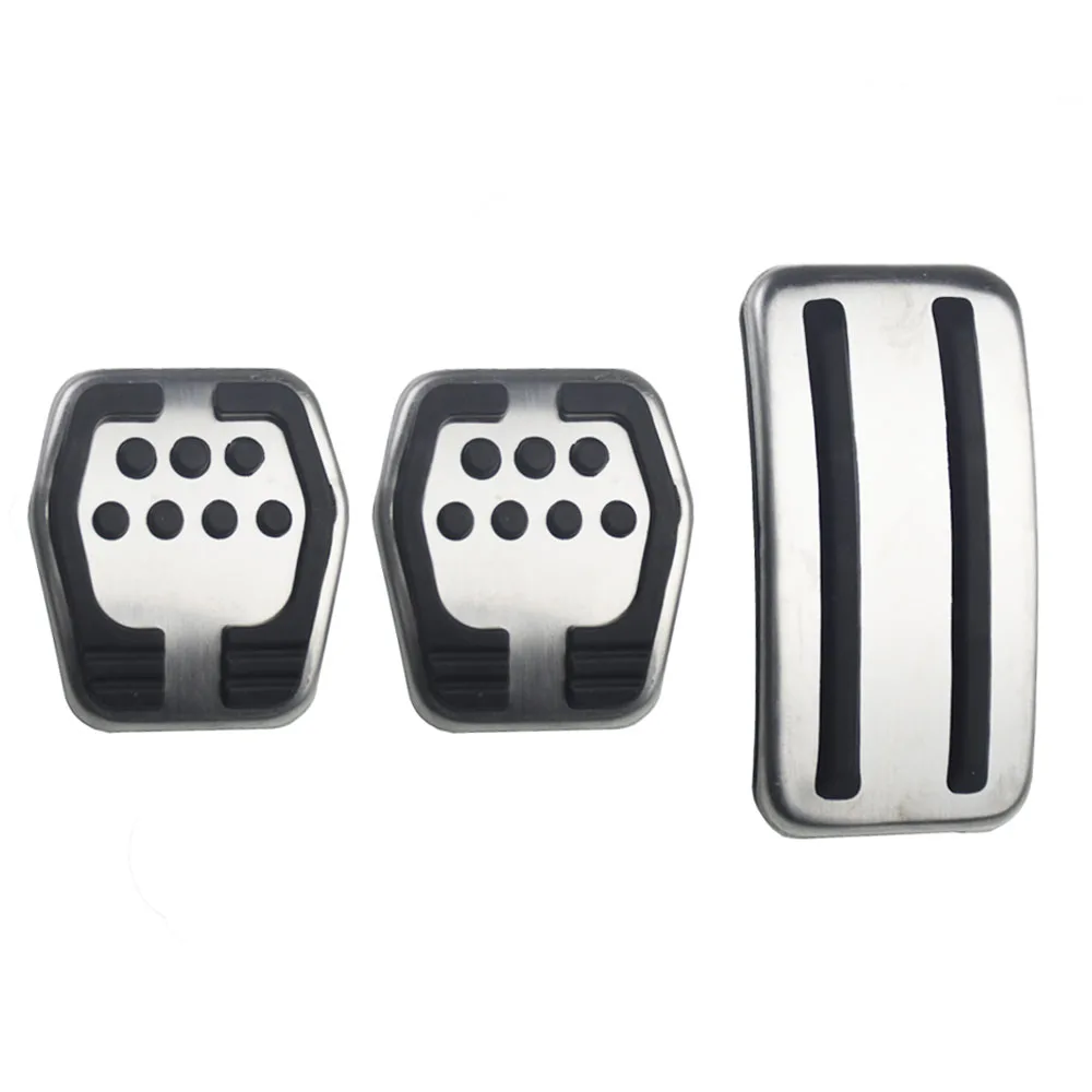 Auto-Styling In Acciaio Inox Auto Pads Pedale Car Cover Per Ford Focus 2 Mk2 Focus 3 Mk3 2005-2016 Car Styling Auto Accessori