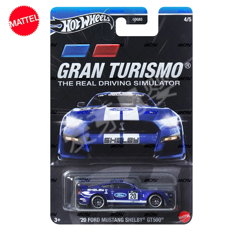 Original Mattel Hot Wheels Car 1/64 Diecast Gran Turismo Ford Mustang Shelby Gt500 Giocattoli Per Veicoli Per Collezione Ragazzo Regalo Di Compleanno