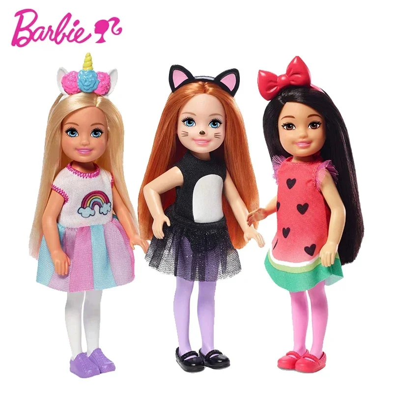 Mattel Barbie Dolls Girls' Toys Pretty Play House Toys Regali Di Compleanno Princess Toys Beautiful Princess Hair Toy For Children
