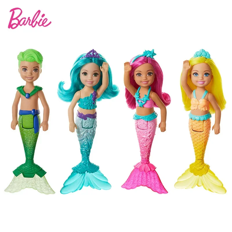 Mattel Barbie Dolls Girls' Toys Pretty Play House Toys Regali Di Compleanno Princess Toys Beautiful Princess Hair Toy For Children