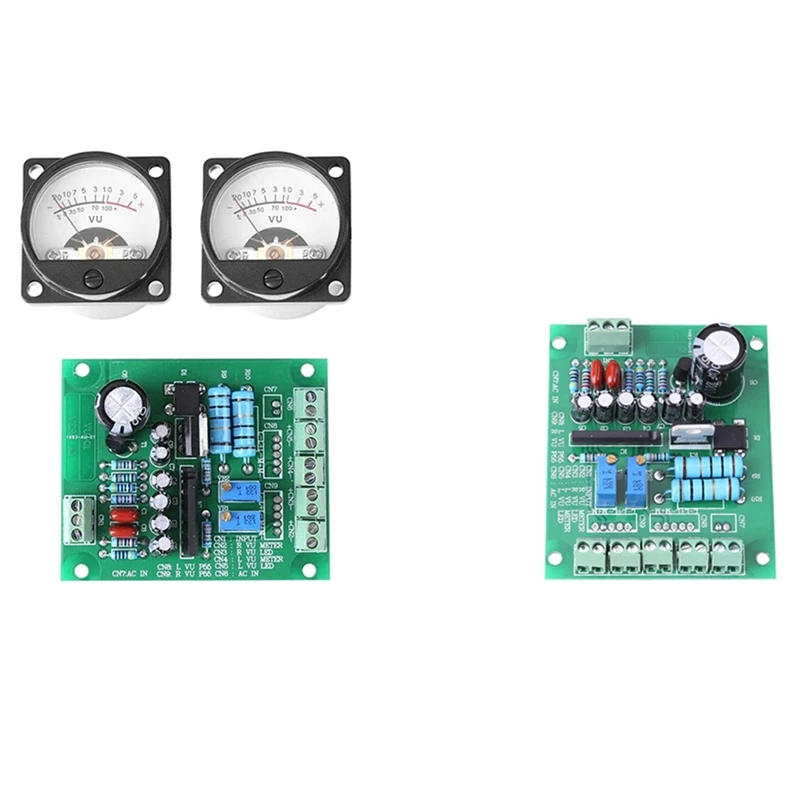 Dc 9-12V Vu Level Audio Meter Scheda Driver Db Level Meter Amplificatore Ic Ba6138 Circuito Bifacciale