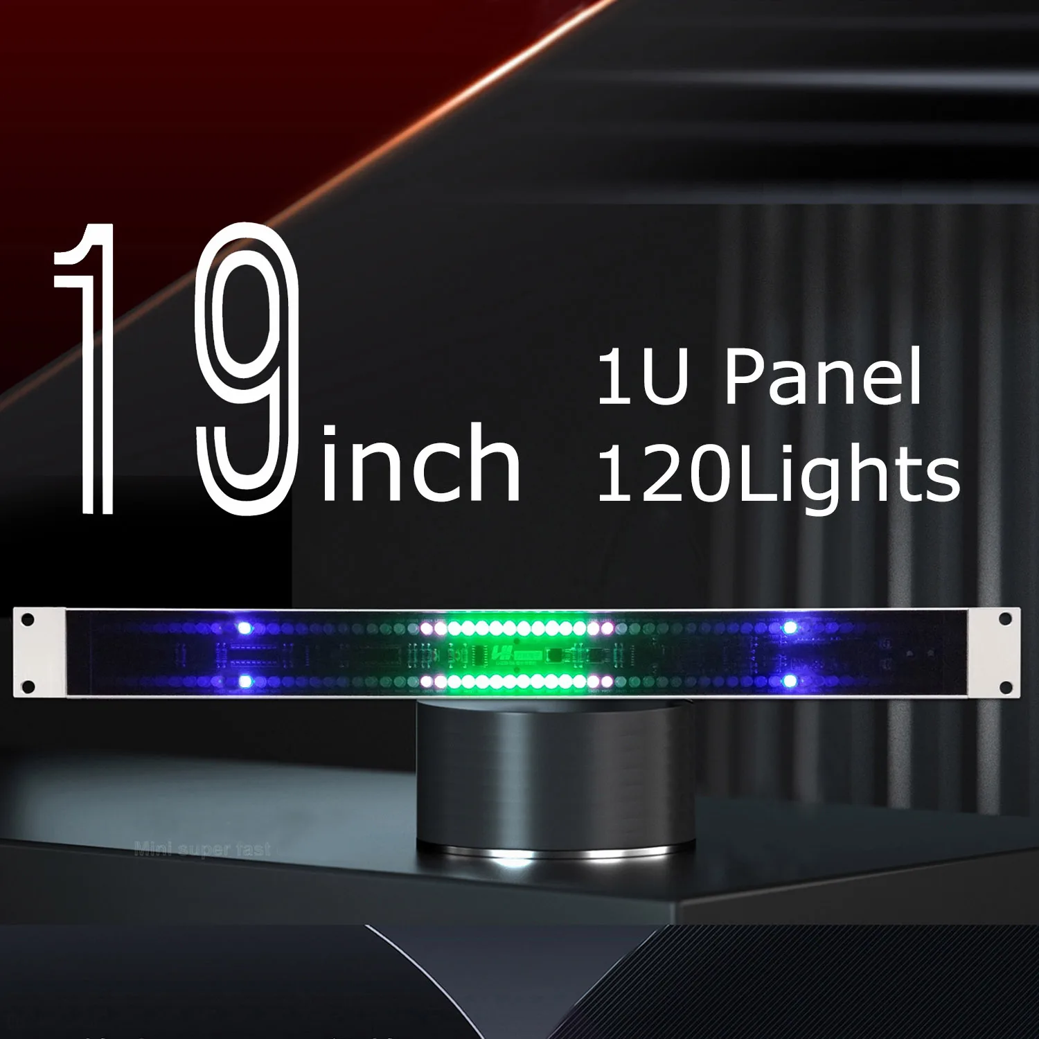 120 Indicatore Di Livello Led Stereo Sound Wire Control Audio Usb Music Spectrum Electronic Vu Meter Led Music Rhythm Volume 1U