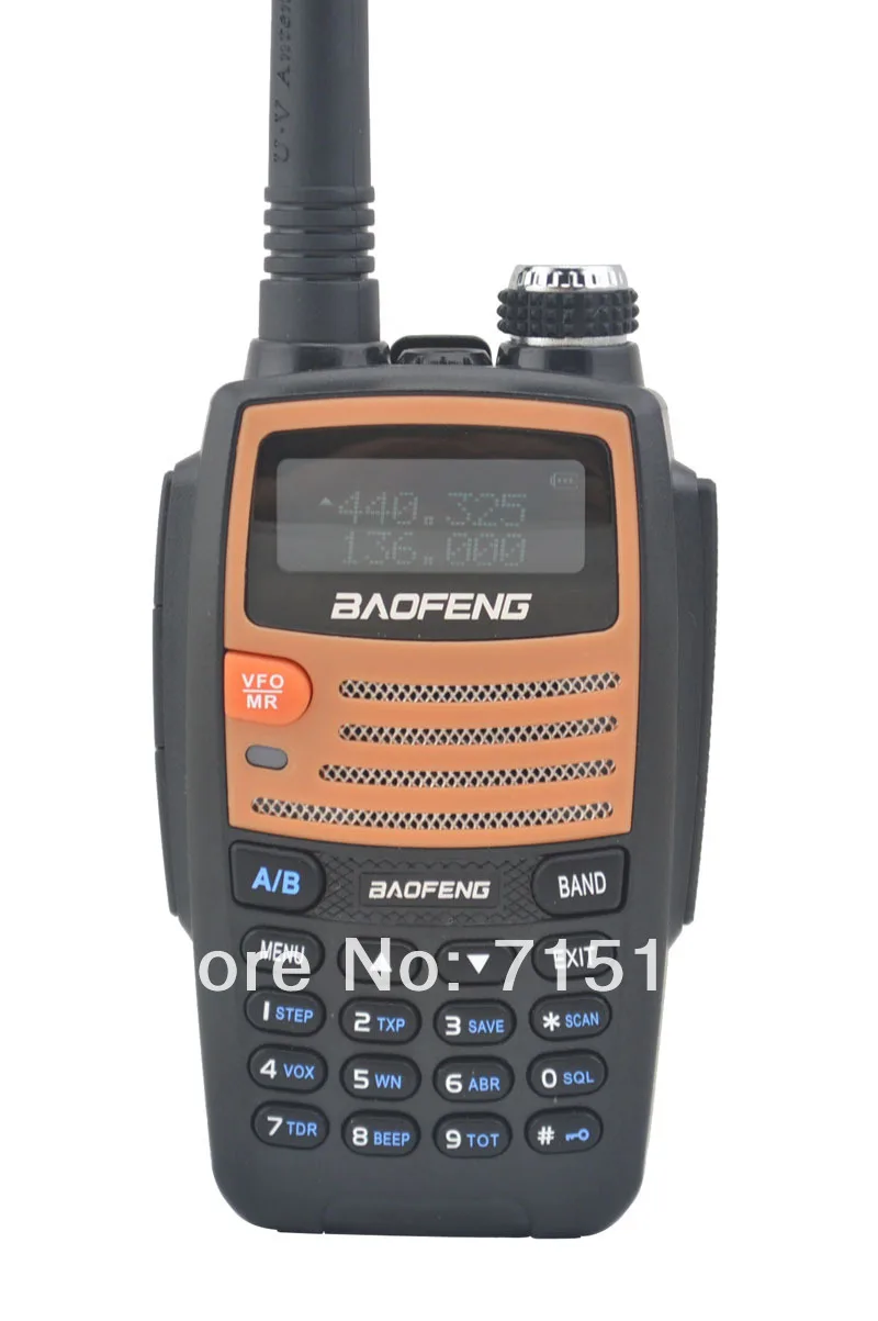 Nuovo 2014 Portable Two Way Radio Baofeng Bf-530I Vhf + Uhf Dual Band 5 W 128Ch Fm Radio Walkie Talkie Con Free Auricolare