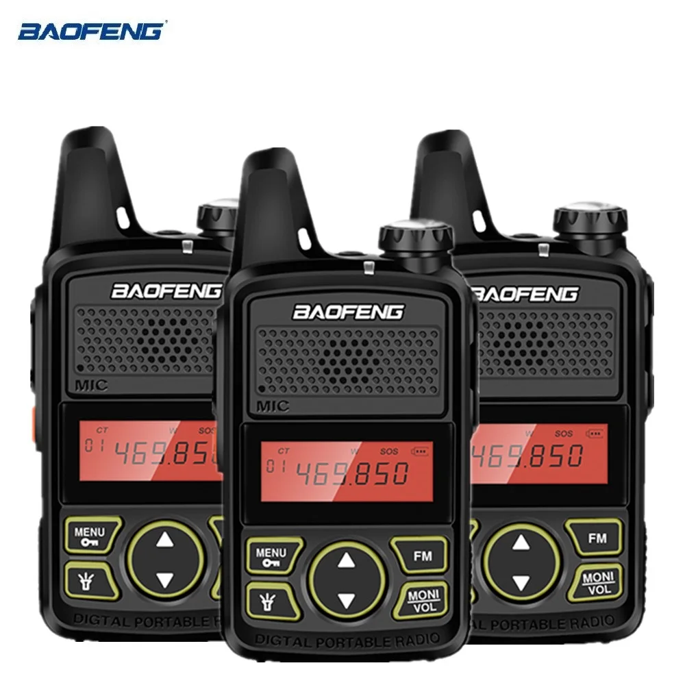 Baofeng Bf-T1 Mini Walkie Talkie Bambini Radio Hf Ricetrasmettitore Uhf Ham Radio Station Baofeng T1 Amatoriale Talki Walki Con Cuffie