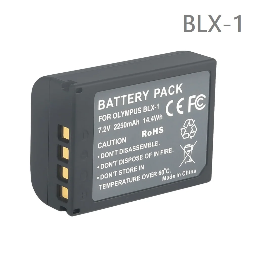 Blx-1 Batteria Ricaricabile Agli Ioni Di Litio Per Fotocamera Olympus Om System Om-1 Om1