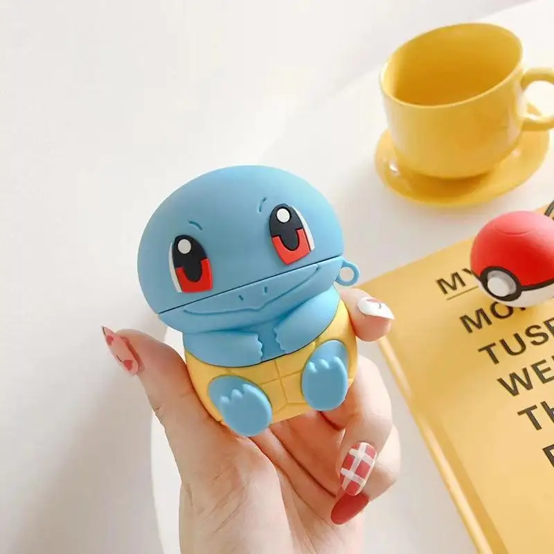 Airpods Pokemon Custodia Protettiva Carina Pikachu Cartoon Bluetooth Headphone Apple Airpods 1 2 3 Pro Generat Bluetooth Headset Cover